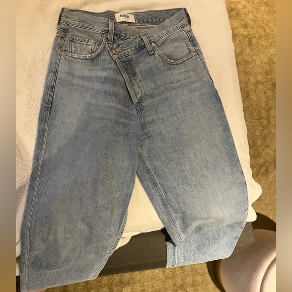 AGOLDE criss cross jean! Size 24 - Picture 4 of 6